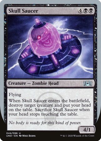 Skull Saucer [Unsanctioned] | Magic Magpie