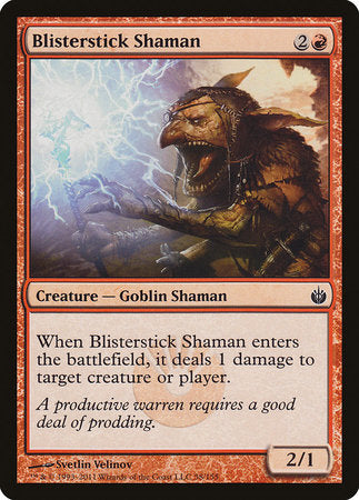 Blisterstick Shaman [Mirrodin Besieged] | Magic Magpie