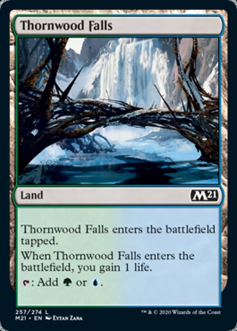 Thornwood Falls [Core Set 2021] | Magic Magpie