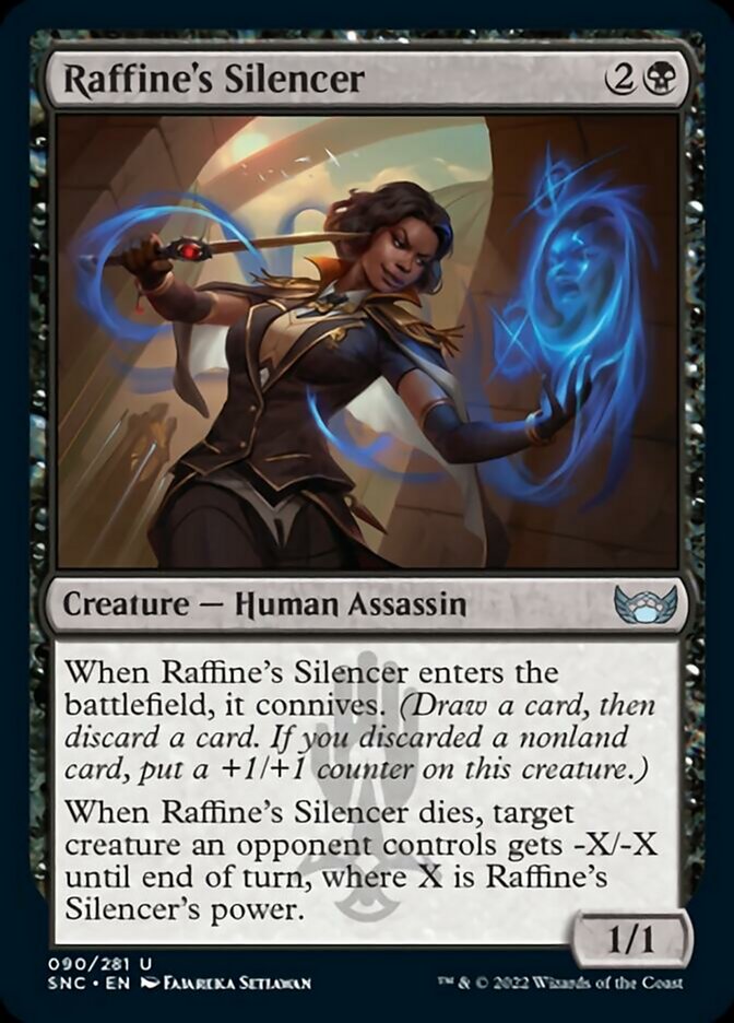 Raffine's Silencer [Streets of New Capenna] | Magic Magpie