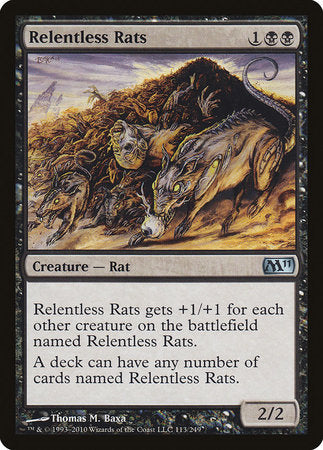 Relentless Rats [Magic 2011] | Magic Magpie