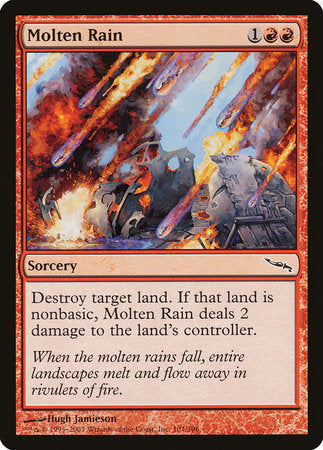 Molten Rain [Mirrodin] | Magic Magpie