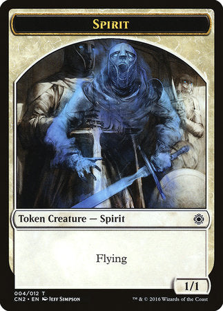 Spirit Token [Conspiracy: Take the Crown Tokens] | Magic Magpie