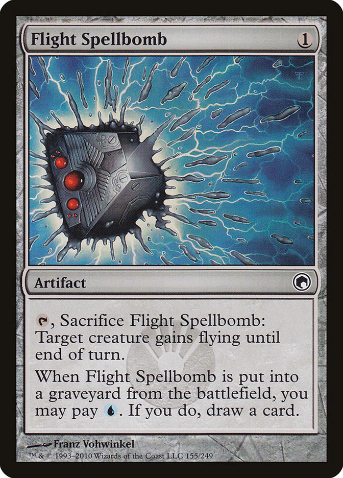 Flight Spellbomb [Scars of Mirrodin] | Magic Magpie