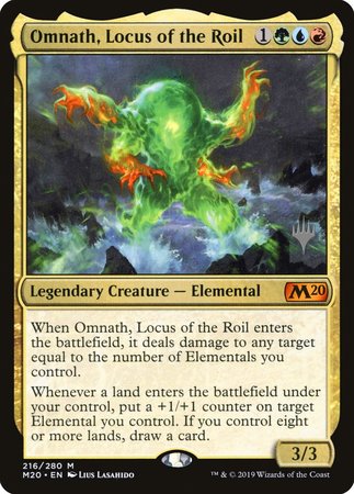 Omnath, Locus of the Roil [Core Set 2020 Promos] | Magic Magpie