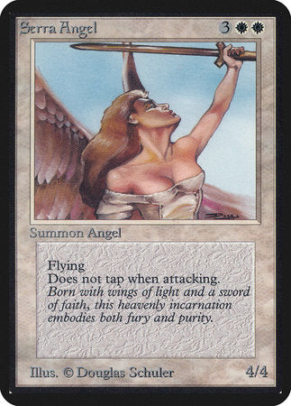 Serra Angel [Limited Edition Alpha] | Magic Magpie