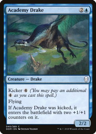Academy Drake [Dominaria] | Magic Magpie