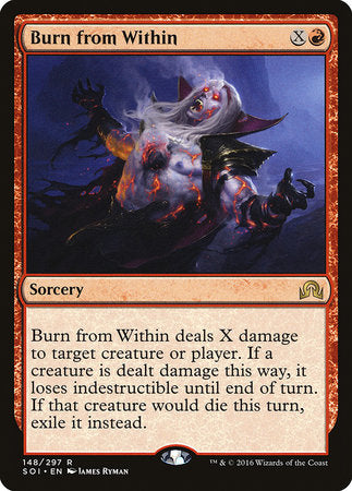 Burn from Within [Shadows over Innistrad] | Magic Magpie