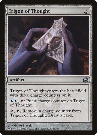 Trigon of Thought [Scars of Mirrodin] | Magic Magpie