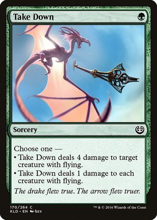 Take Down [Kaladesh] | Magic Magpie