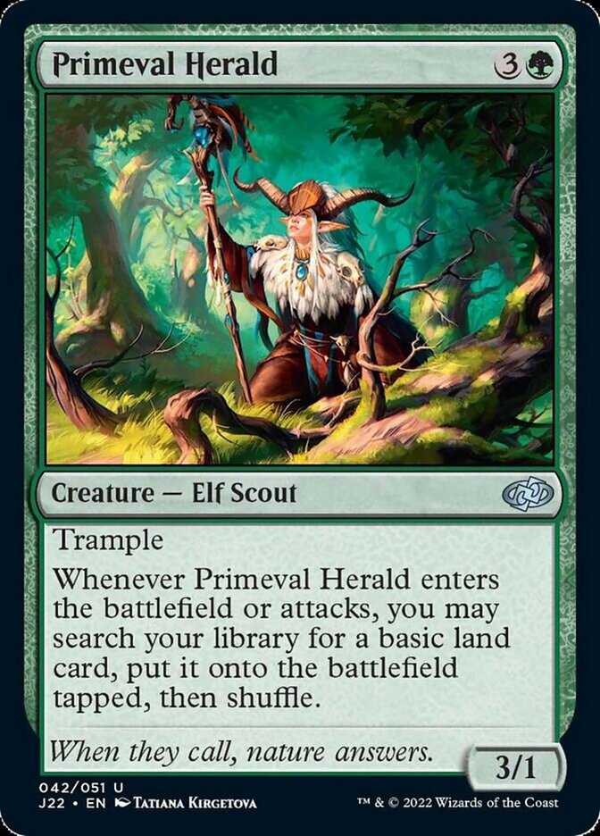 Primeval Herald [Jumpstart 2022] | Magic Magpie