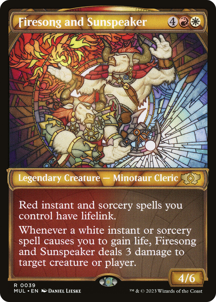 Firesong and Sunspeaker [Multiverse Legends] | Magic Magpie