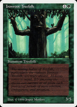 Ironroot Treefolk [Summer Magic / Edgar] | Magic Magpie