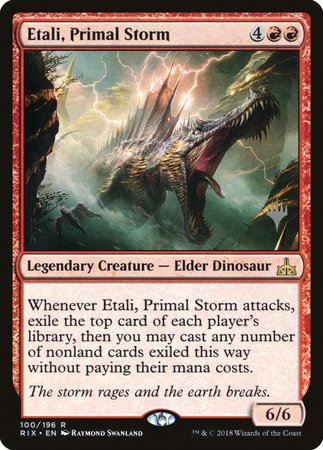 Etali, Primal Storm [Rivals of Ixalan Promos] | Magic Magpie