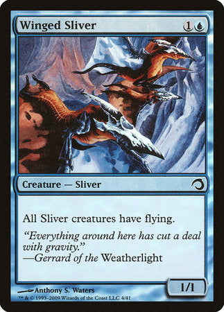 Winged Sliver [Premium Deck Series: Slivers] | Magic Magpie