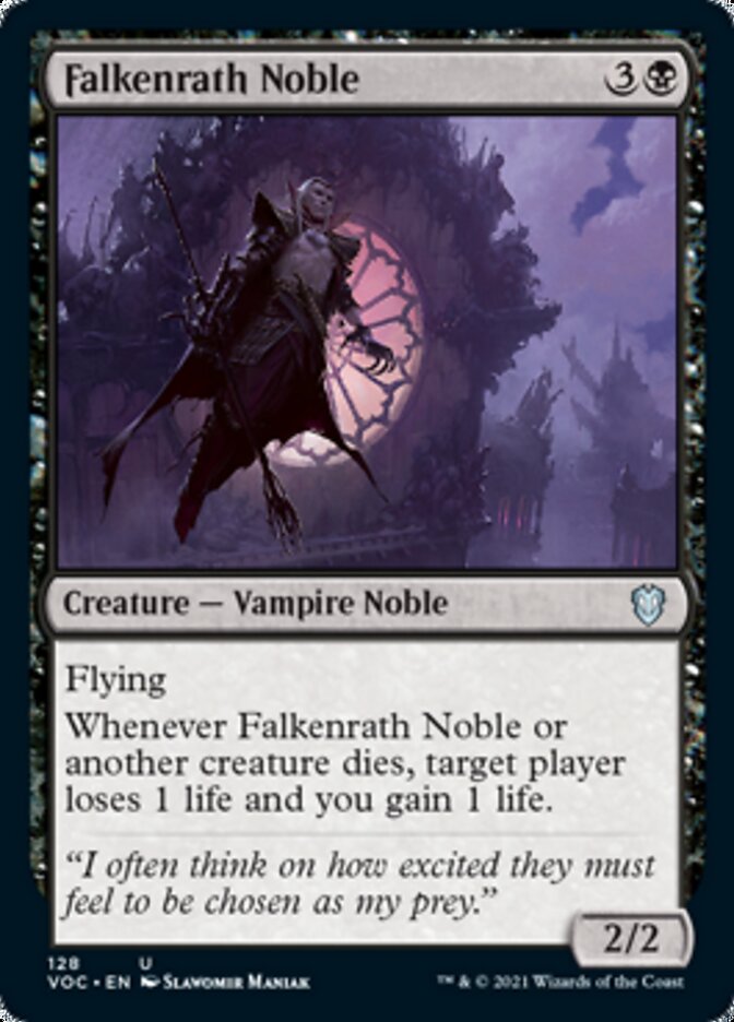 Falkenrath Noble [Innistrad: Crimson Vow Commander] | Magic Magpie