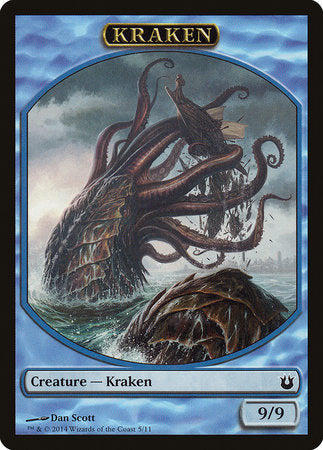 Kraken Token [Born of the Gods Tokens] | Magic Magpie