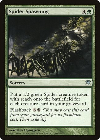 Spider Spawning [Innistrad] | Magic Magpie