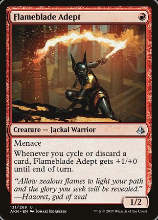 Flameblade Adept [Amonkhet] | Magic Magpie