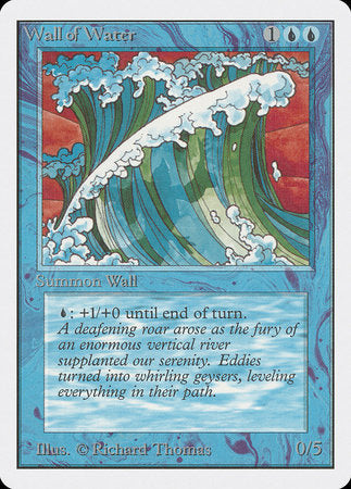 Wall of Water [Unlimited Edition] | Magic Magpie