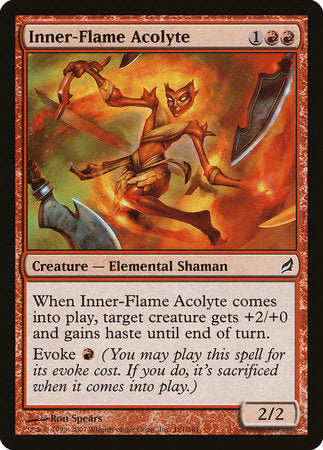 Inner-Flame Acolyte [Lorwyn] | Magic Magpie