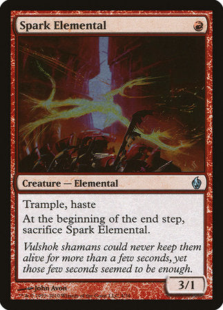 Spark Elemental [Premium Deck Series: Fire and Lightning] | Magic Magpie