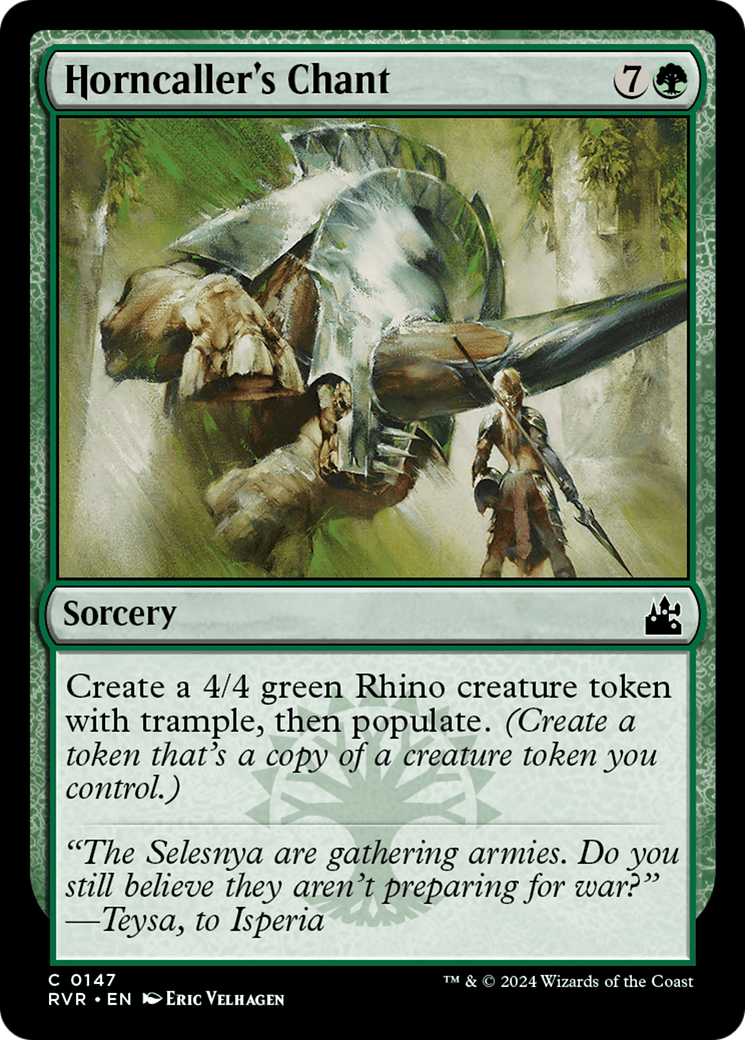 Horncaller's Chant [Ravnica Remastered] | Magic Magpie