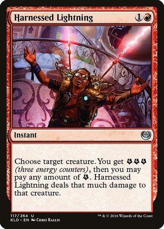 Harnessed Lightning [Kaladesh] | Magic Magpie