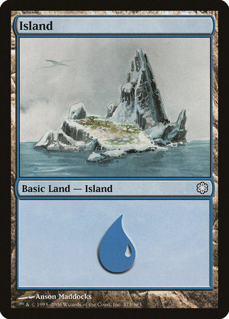 Island (373) [Coldsnap Theme Decks] | Magic Magpie