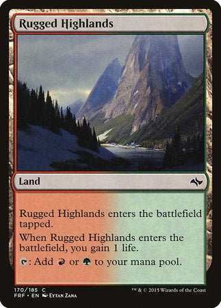 Rugged Highlands [Fate Reforged] | Magic Magpie