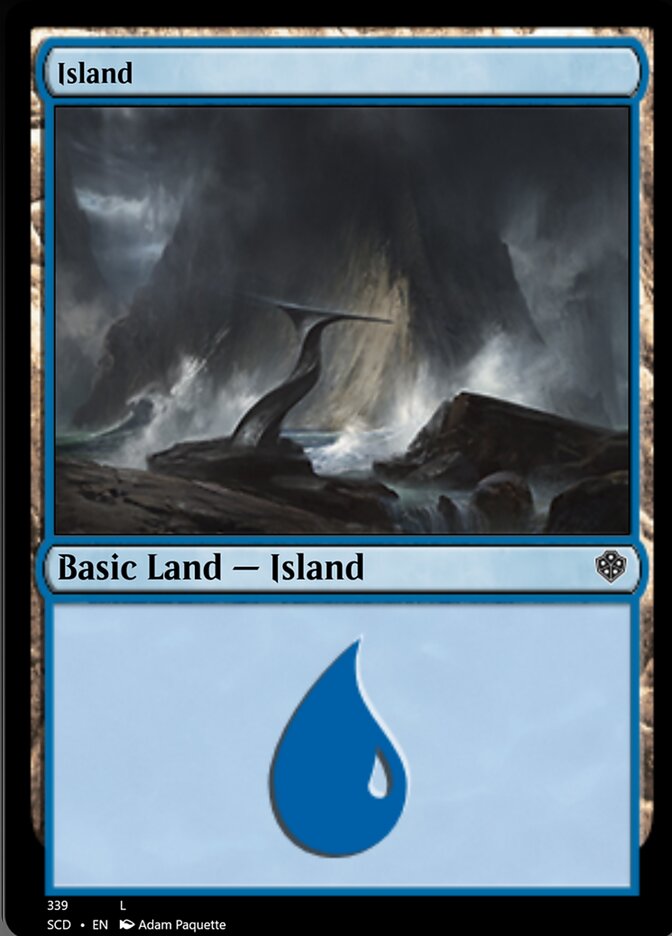 Island (339) [Starter Commander Decks] | Magic Magpie