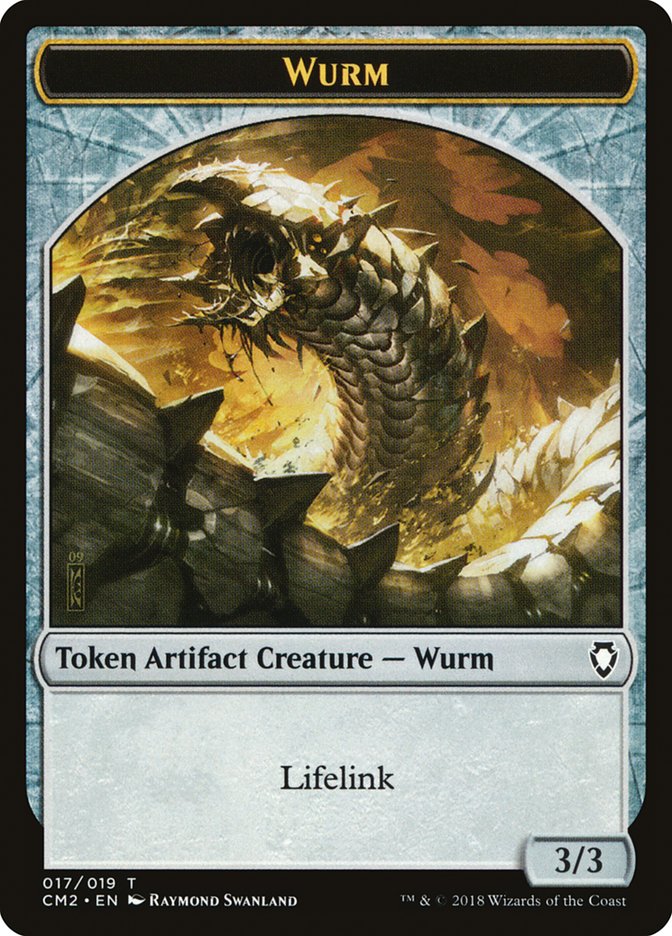 Wurm (Lifelink) [Commander Anthology Volume II Tokens] | Magic Magpie