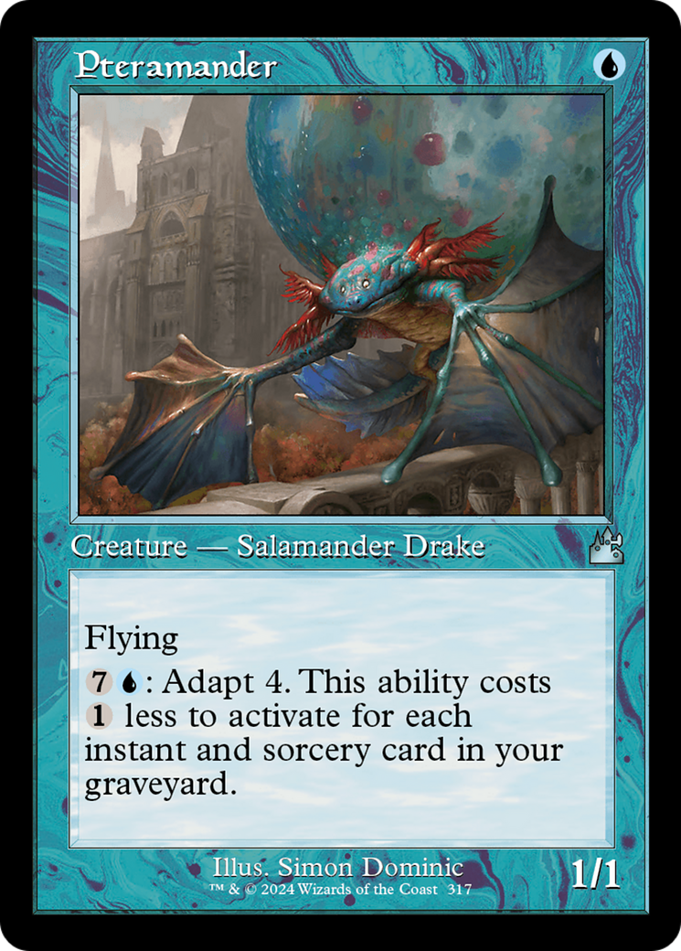 Pteramander (Retro Frame) [Ravnica Remastered] | Magic Magpie