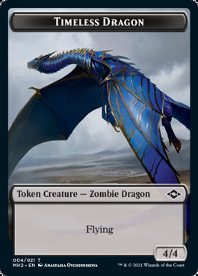 Timeless Dragon Token [Modern Horizons 2 Tokens] | Magic Magpie