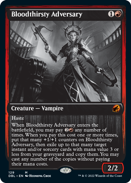 Bloodthirsty Adversary [Innistrad: Double Feature] | Magic Magpie