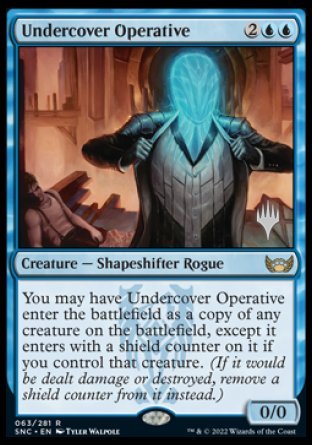 Undercover Operative (Promo Pack) [Streets of New Capenna Promos] | Magic Magpie