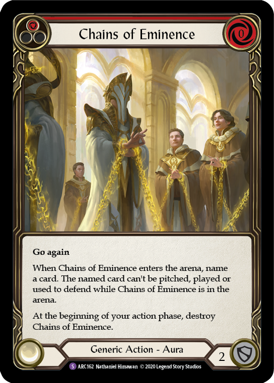 Chains of Eminence [U-ARC162] Unlimited Rainbow Foil | Magic Magpie