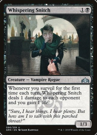 Whispering Snitch [Guilds of Ravnica] | Magic Magpie
