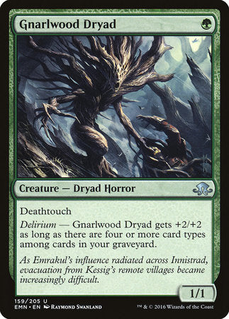 Gnarlwood Dryad [Eldritch Moon] | Magic Magpie