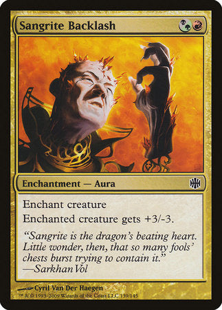 Sangrite Backlash [Alara Reborn] | Magic Magpie