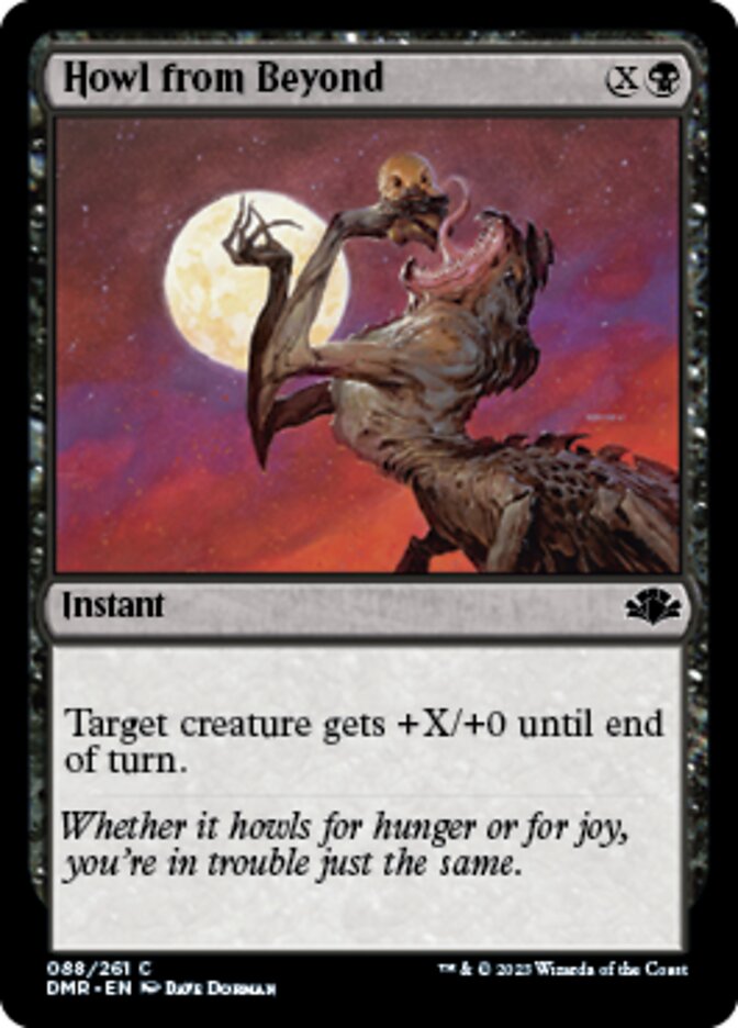Howl from Beyond [Dominaria Remastered] | Magic Magpie