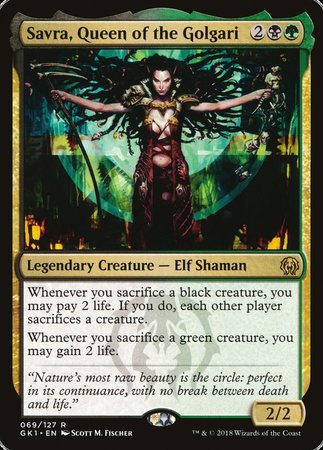 Savra, Queen of the Golgari [GRN Guild Kit] | Magic Magpie