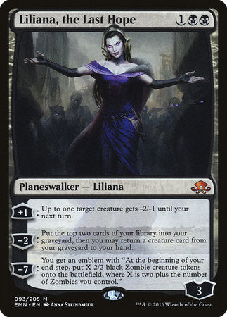 Liliana, the Last Hope [Eldritch Moon] | Magic Magpie