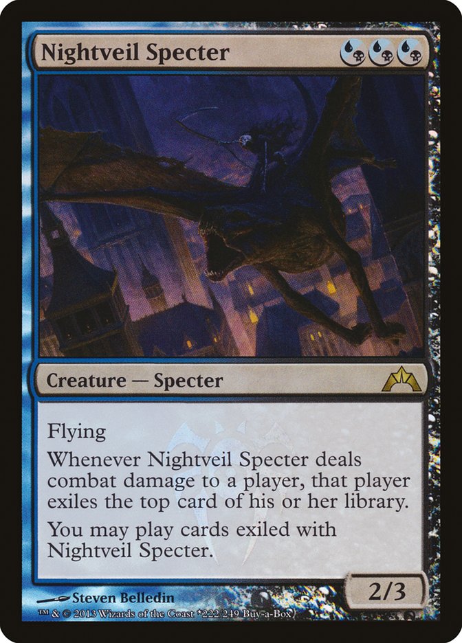 Nightveil Specter (Buy-A-Box) [Gatecrash Promos] | Magic Magpie