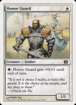 Honor Guard [Eighth Edition] | Magic Magpie