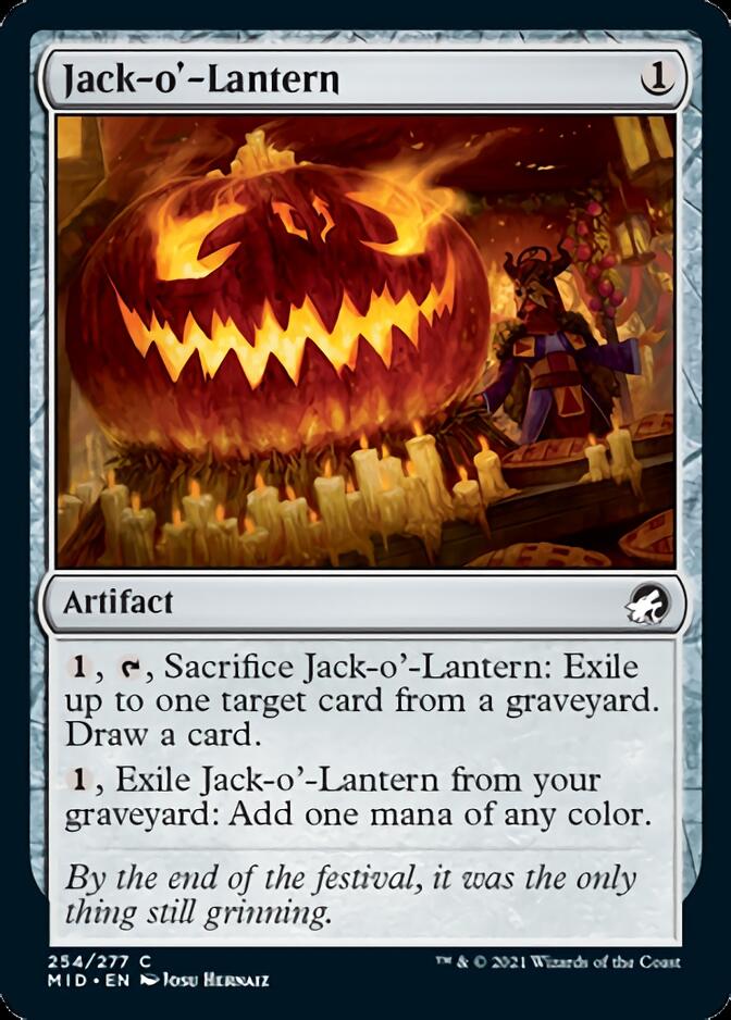 Jack-o'-Lantern [Innistrad: Midnight Hunt] | Magic Magpie