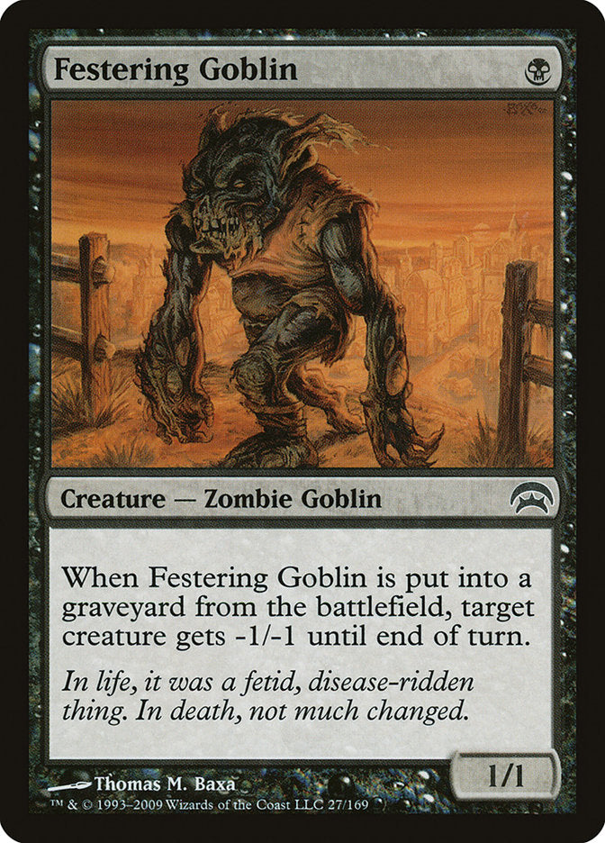 Festering Goblin [Planechase] | Magic Magpie