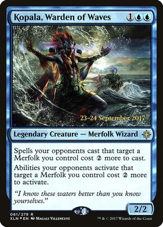 Kopala, Warden of Waves [Ixalan Promos] | Magic Magpie