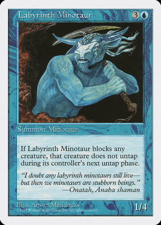 Labyrinth Minotaur [Fifth Edition] | Magic Magpie