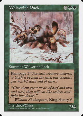 Wolverine Pack [Fifth Edition] | Magic Magpie